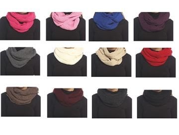 Örme Boyunluk Şal Atkı