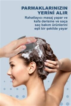 Çok Amaçlı Yıkama Masaj Tarağı