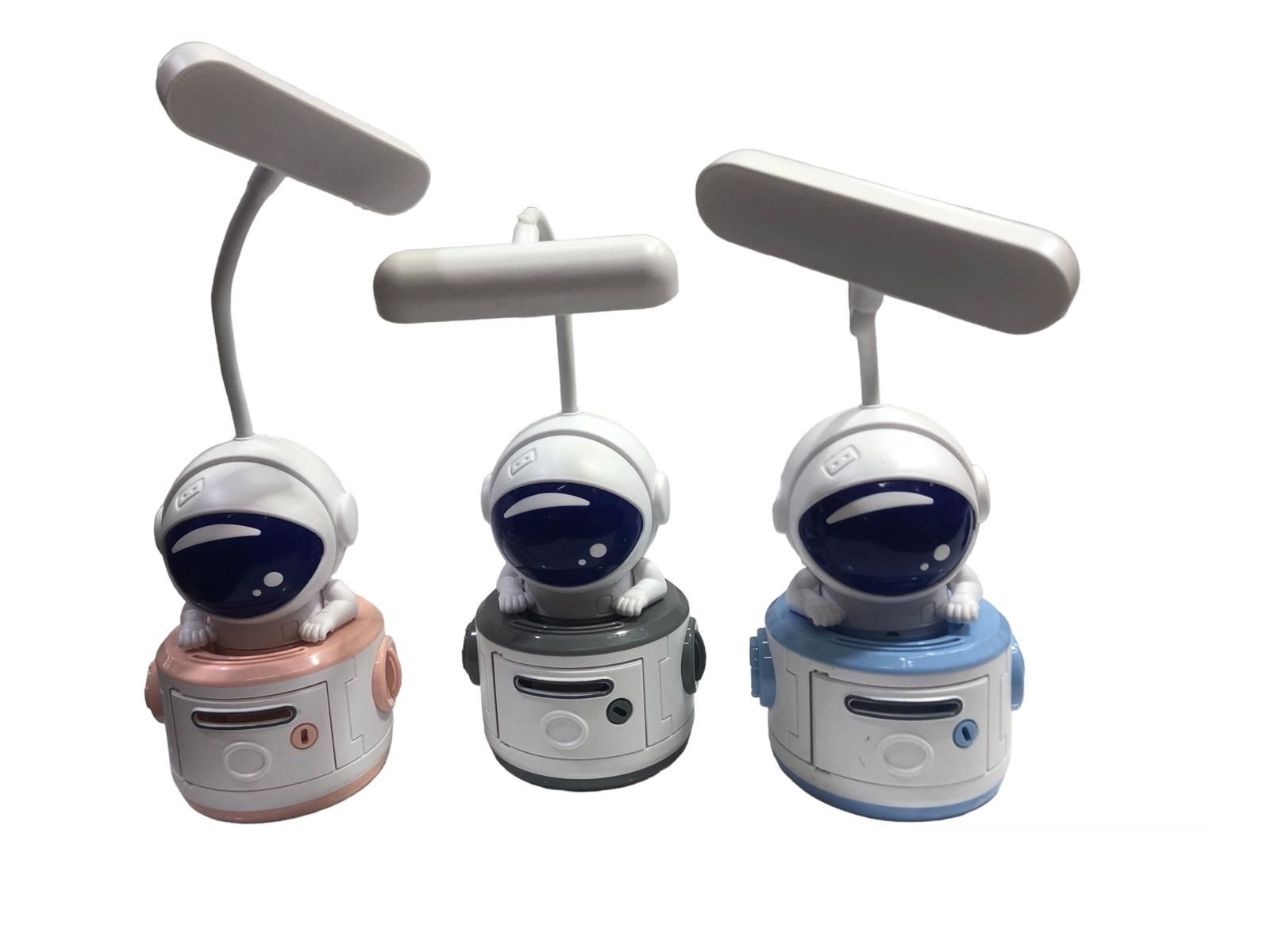 Usb Şarjlı Astronot Kalemtraş Masa Lambası