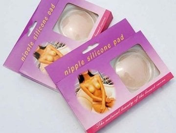Göğüs Ucu Gizleyen Şeffaf Silikon Ped Nipple Silicone