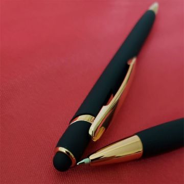 Tükenmez Rubber Dokunmatik Metal Kalem Touchpen