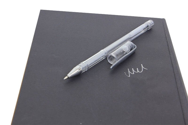 Gümüş Yazan Tükenmez Kalem (10 Adet)