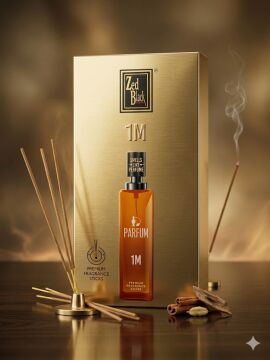 Zed Black 1M Parfüm Kokulu Premium Çubuk Tütsü Seti (12 paket x 16gr)