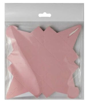 Pembe Karton Kutu Lokumluk (25 Adet)