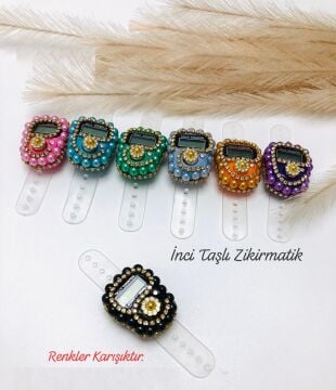Taşlı Dijital Yüzük Zikirmatik