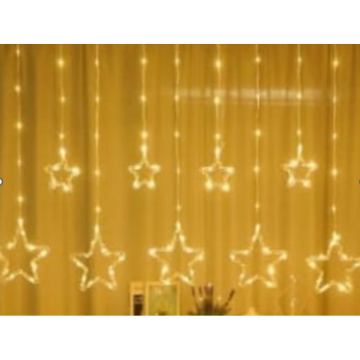 8 Fonksiyonlu Dekoratif Yıldız Perde Led (3 mt)