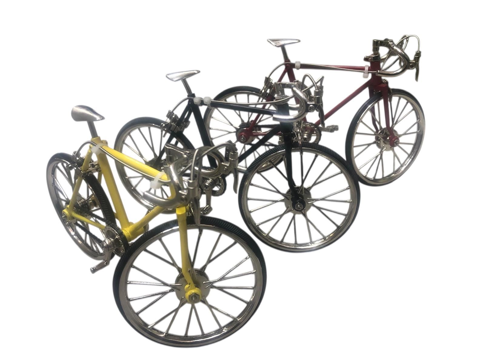 Metal Maket Yarış Bisikleti