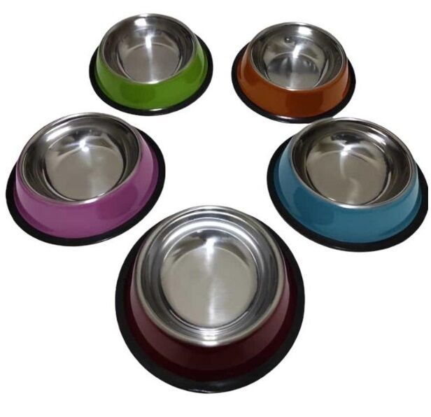 Renkli Metal Mama Kabı (18 cm)