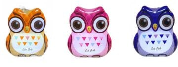 Kilitli Sevimli Baykuş Metal Kumbara Anahtarlı