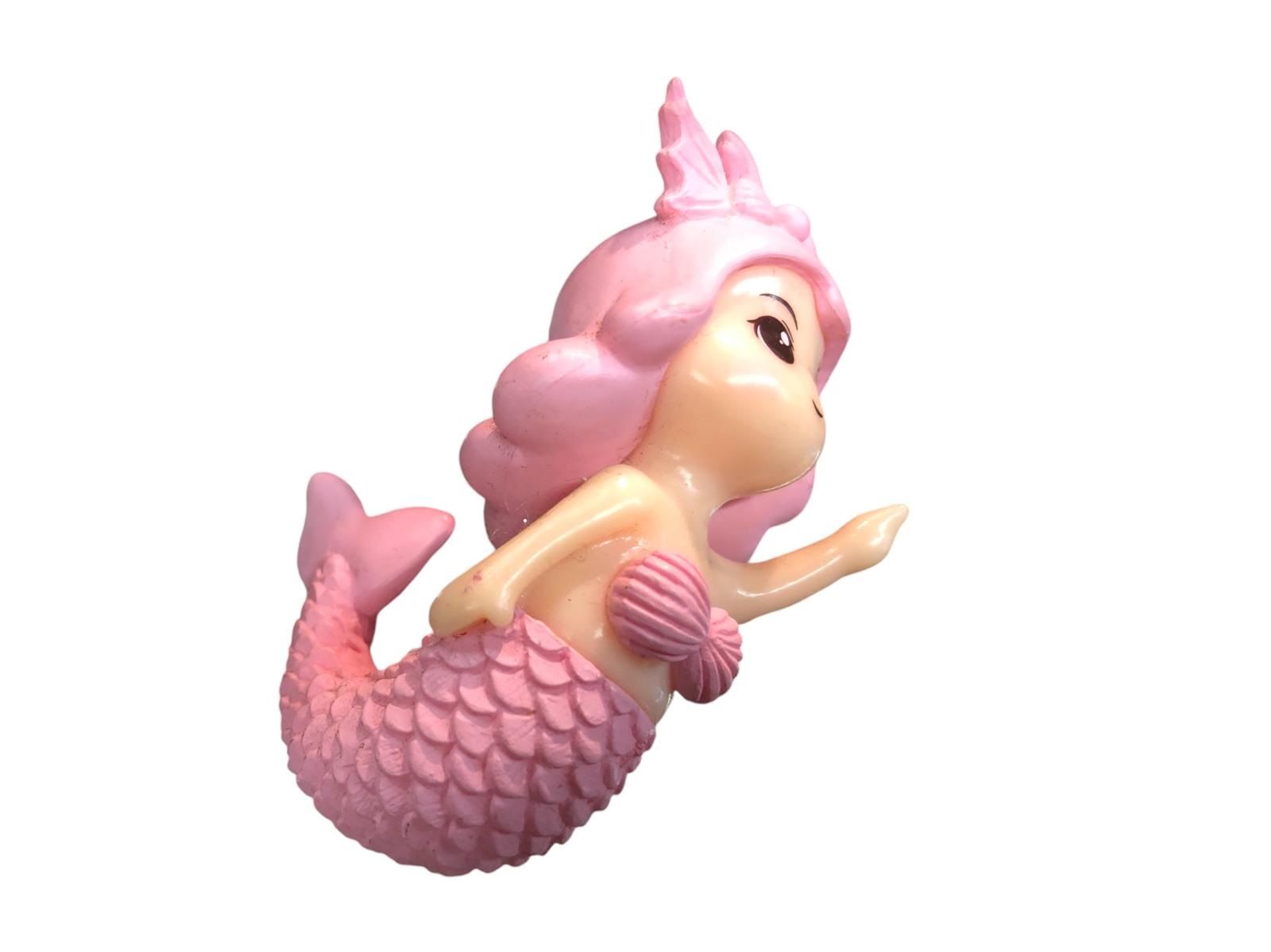 Minyatür Pembe Deniz Kızı Teraryum Biblosu (6 cm)