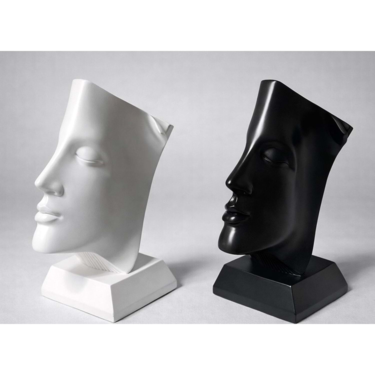 Modern Dekoratif Polyester Yüz Figürlü Biblo