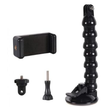 Güçlü Vantuzlu Akrobat Teleskobik Telefon Tutucu