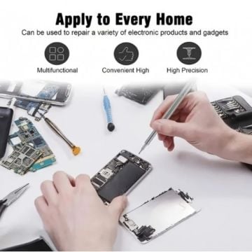 24'ü 1 Arada Tornavida Seti Telefon İçin Elektronik Onarım Alet Seti