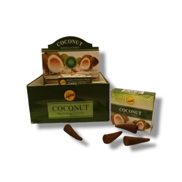 Sree Vani Coconut Kokulu Konik Tütsü Kokonat Masala Cones (120 Adet)