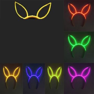 Karanlıkta Yanan Glow Stick Taç (6 Adet)