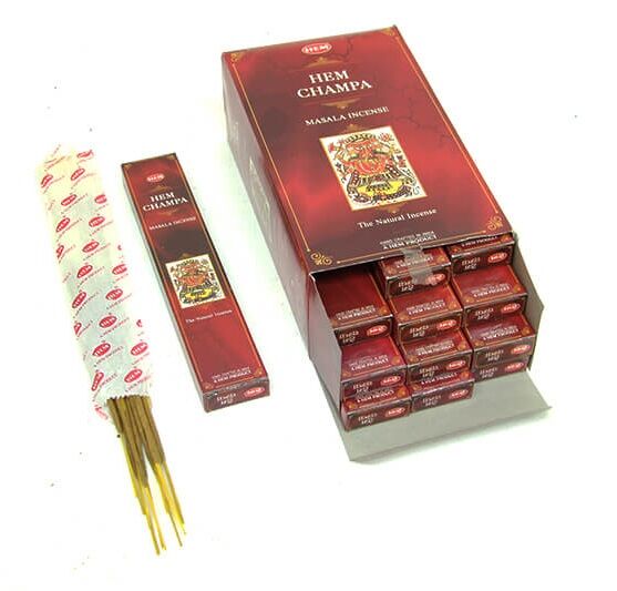 Hem Champa Masala Premium Çubuk Tütsü (12 x 15gr)