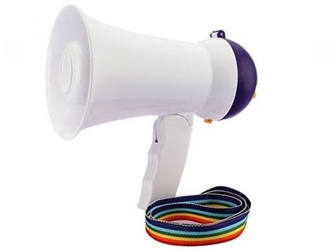 Mini Portatif Taraftar El Megafonu