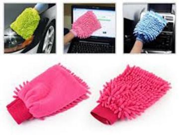Mikrofiber Araba Yıkama ve Temizlik Eldiveni