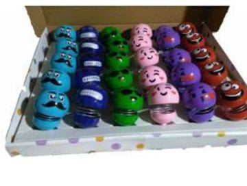 Renkli Sevimli Zıp Zıp Kafa Sallayan Çılgın Kafalar