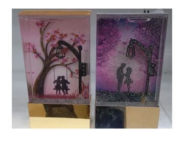 Nostaljik Sevgililer Günü Özel Sokak Lambası Biblosu