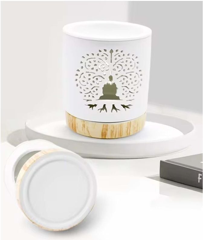 Seramik Modern Şık Buda Tasarımlı Buhurdanlık