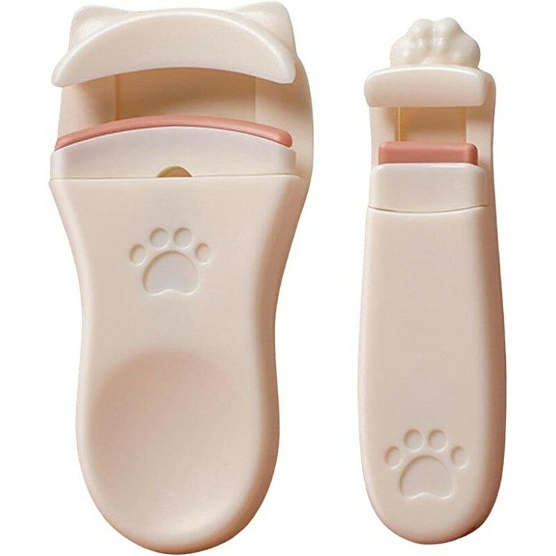 Kedi Pençesi Tasarımlı Ergonomik Kadın Kirpik Kıvırma Seti
