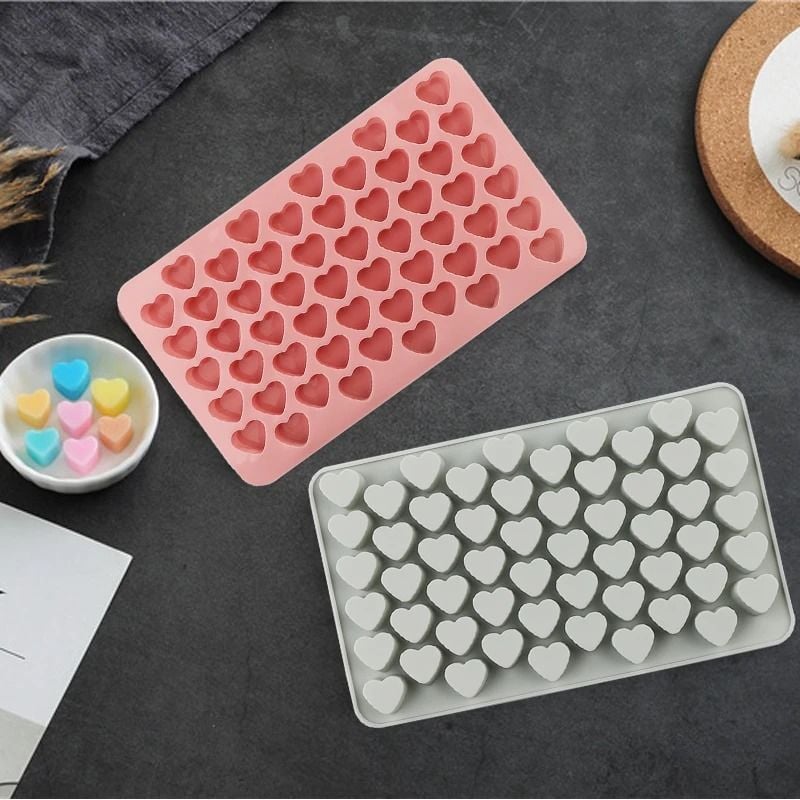 Dekorlu Silikon Kalpli Kek Ve Çikolata Kalıbı