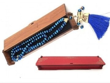 Ahşap Tesbih Kalem Hediye Kutusu