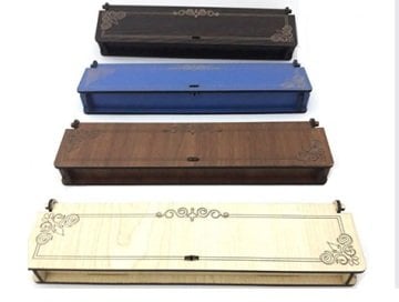 Ahşap Tesbih Kalem Hediye Kutusu