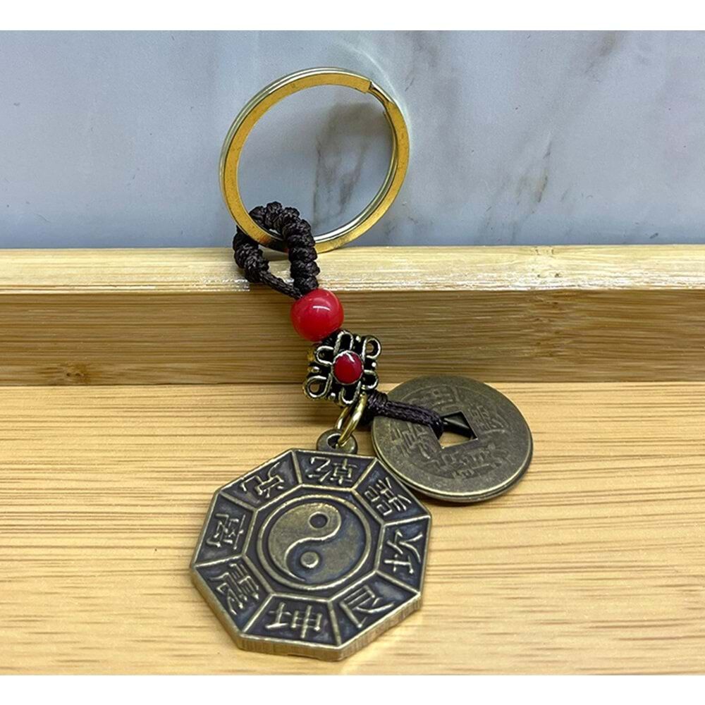 Yin Yang Metal Anahtarlık