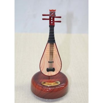 Dekoratif Dönen Kurmalı Saz Müzik Kutusu