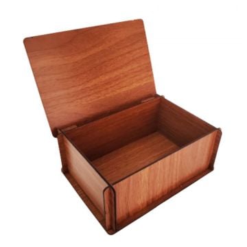 Erkek Çocuğa Özel Desenli Ahşap Hediyelik Araba Kutusu