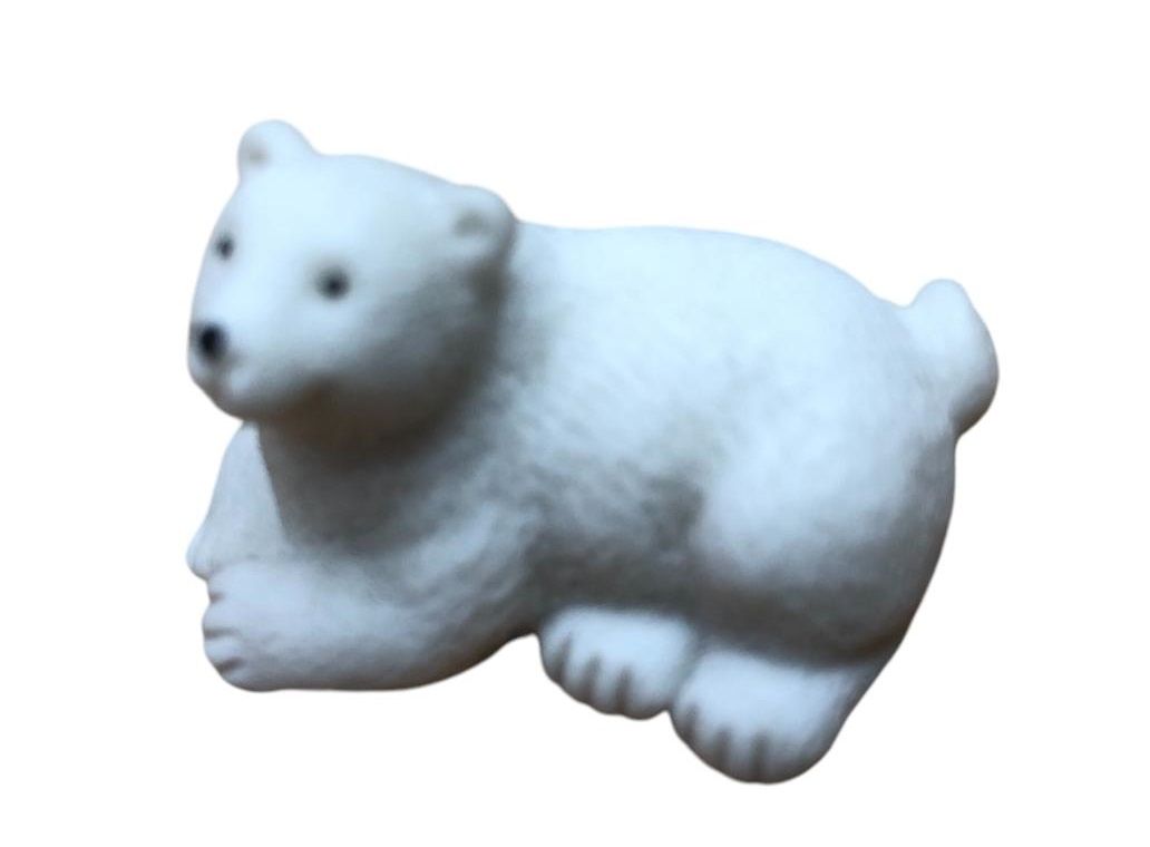 Minyatür Kutup Ayısı Teraryum Biblosu  (2 cm)