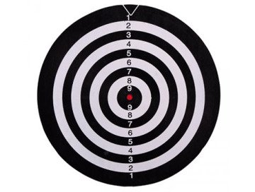 Çift Taraflı Dart Oyunu Tahtası Seti