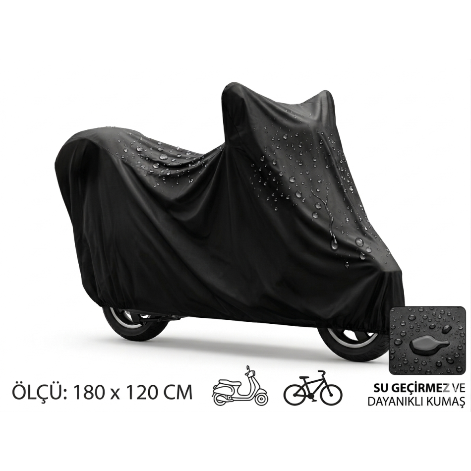 Motosiklet Ve Scooter Koruma Brandası