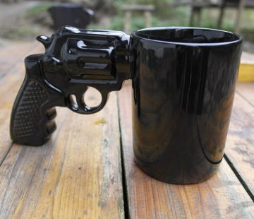 Silah Şeklinde Kupa Bardak Gun Mung