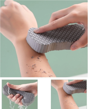 Banyo Vücut Ölü Deri Sökücü Kese Duş Masaj Peeling Fırçası Süngeri