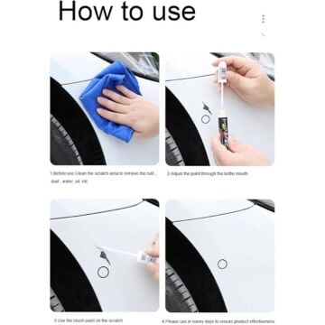 Kırmızı Araç Çizik Giderici Oto Rötuş Kalemi