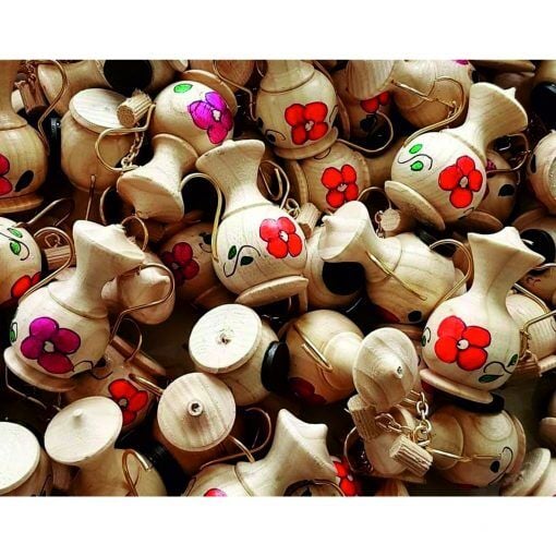 Ahşap Otantik İbrik Figürlü Magnet