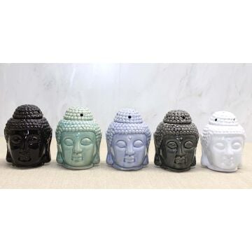 Buda Kafası Şeklinde Seramik Dekoratif Buhurdanlık