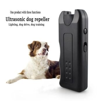 Dog Repeller Ultrasonik Köpek Kovucu Fener Kemeite-650e