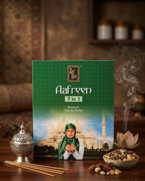 Zed Black Aafreen 7 in 1 Premium Ekonomik Çubuk Tütsü (336 Adet)