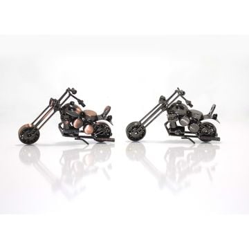 Metal Bilyeli Model Motosiklet Maketi (15 cm)