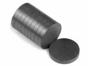 Siyah Minik Mıknatıs 15 mm x 3 mm (76 Adet)
