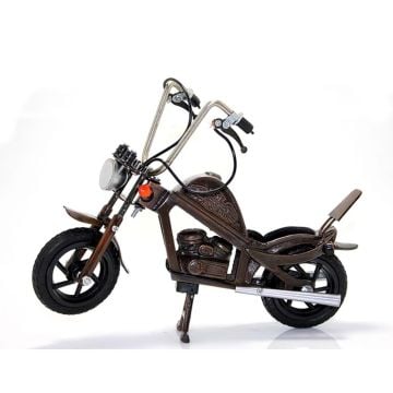 Dekoratif Metal Model Motosiklet Maketi (27 cm)