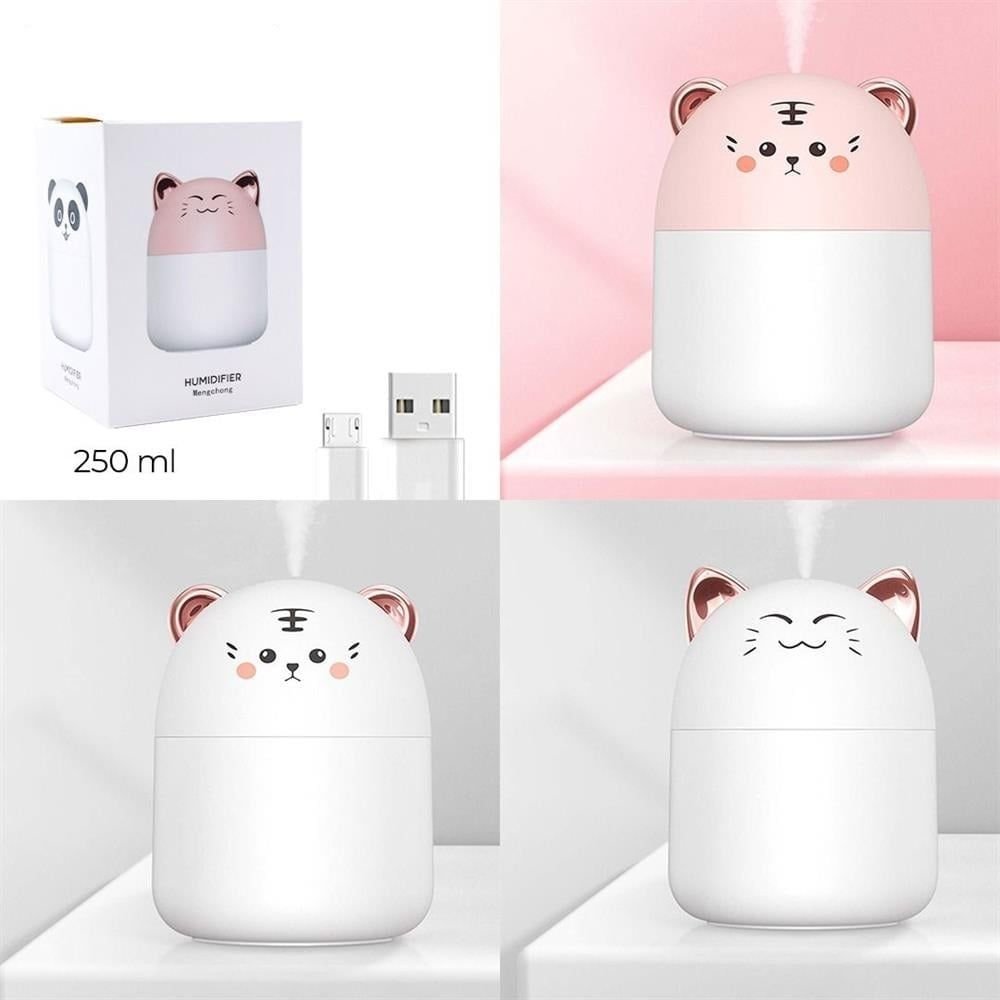 Mini Kedi Tasarımlı Ortam Oda Hava Nemlendirici