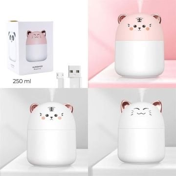 Mini Kedi Tasarımlı Ortam Oda Hava Nemlendirici
