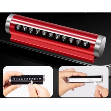 Araç İçi Çevirmeli Silindir Lüx Park Telefon Numaratör