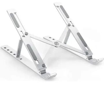 Ergonomik Ayarlı Katlanabilir Metal Laptop Tablet Standı