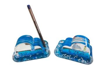 Dekoratif Araba Tasarımlı Batmayan Gemili Kalemlik Biblosu